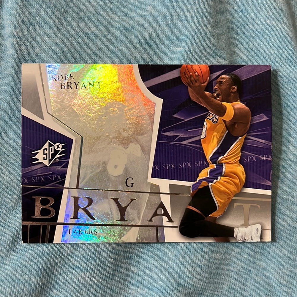 Lakers Kobe Bryant card